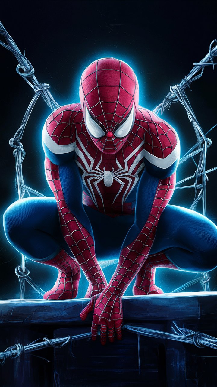 Get stunning 4K Spider Man wallpaper for your device. Explore high-quality images of your favorite web-slinging hero.