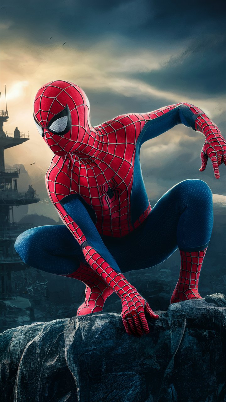 Discover stunning 4k Spider Man wallpapers for your devices. HD images featuring your favorite web-slinger in action.