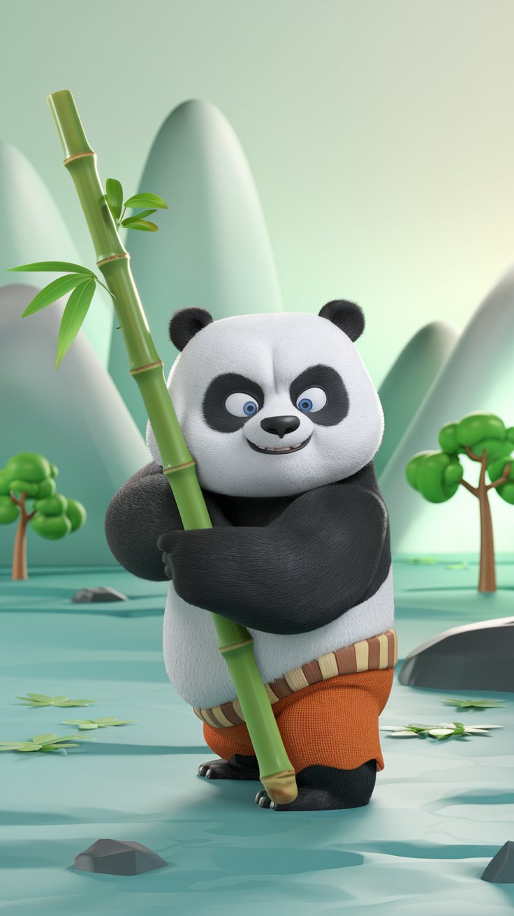 The Evolution of Kung Fu Panda Mobile Art