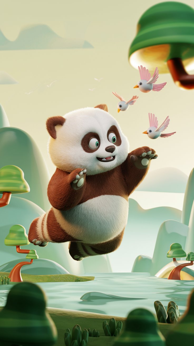 Transform your mobile screen with Kung Fu Panda wallpapers! Browse unique illustrations featuring iconic characters for a fun and lively phone experience.