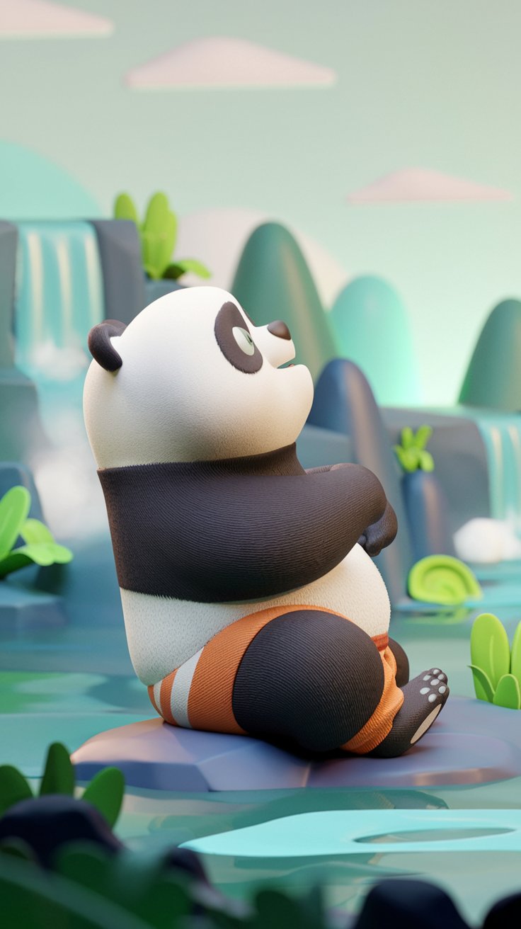 Find the best Kung Fu Panda illustrations for mobile wallpaper here! Enjoy a variety of eye-catching designs that capture the charm of your favorite animated heroes.