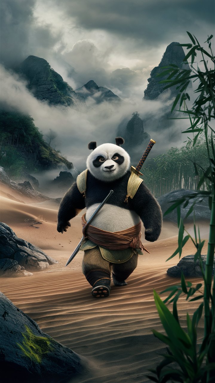Dive into a world of Kung Fu Panda mobile wallpapers! Enjoy colorful illustrations that showcase your favorite characters and enhance your phone's look.