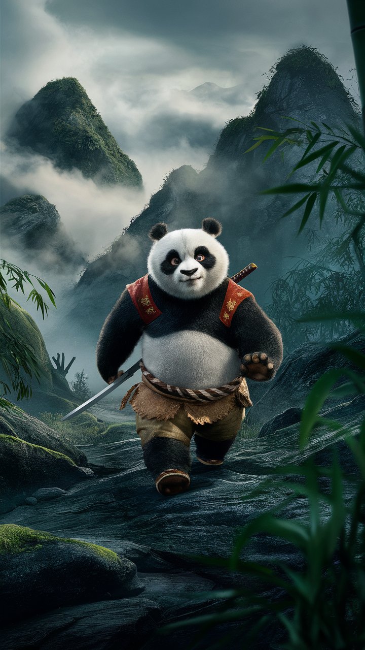Discover adorable Kung Fu Panda mobile wallpapers with cute illustrations. Perfect for fans who want to personalize their devices with fun and colorful designs!