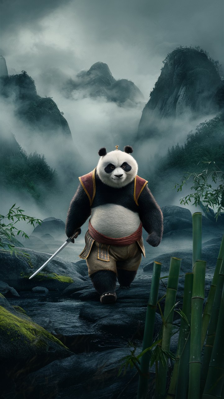 Discover adorable Kung Fu Panda mobile wallpapers! Explore vibrant illustrations that bring your favorite characters to life on your phone screen.