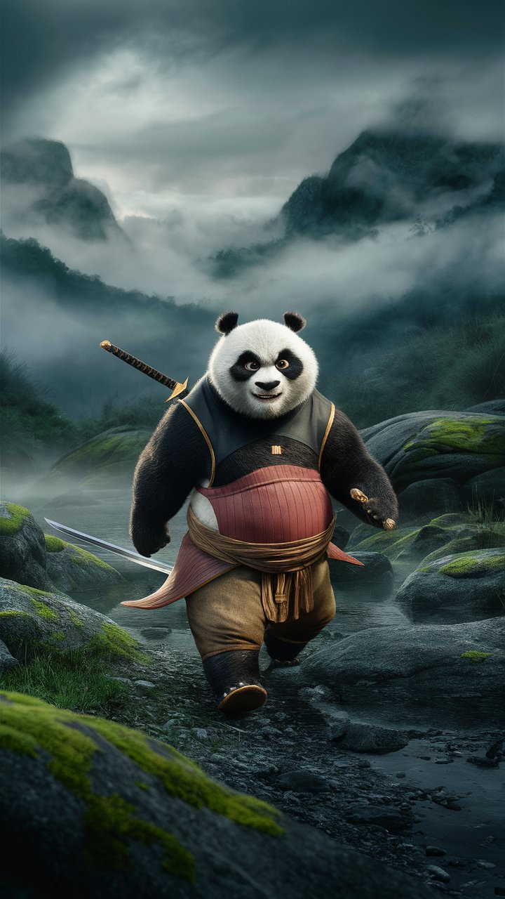 Discover a collection of adorable Kung Fu Panda mobile wallpapers. Perfect for fans, these illustrations bring charm and fun to your device's screen!