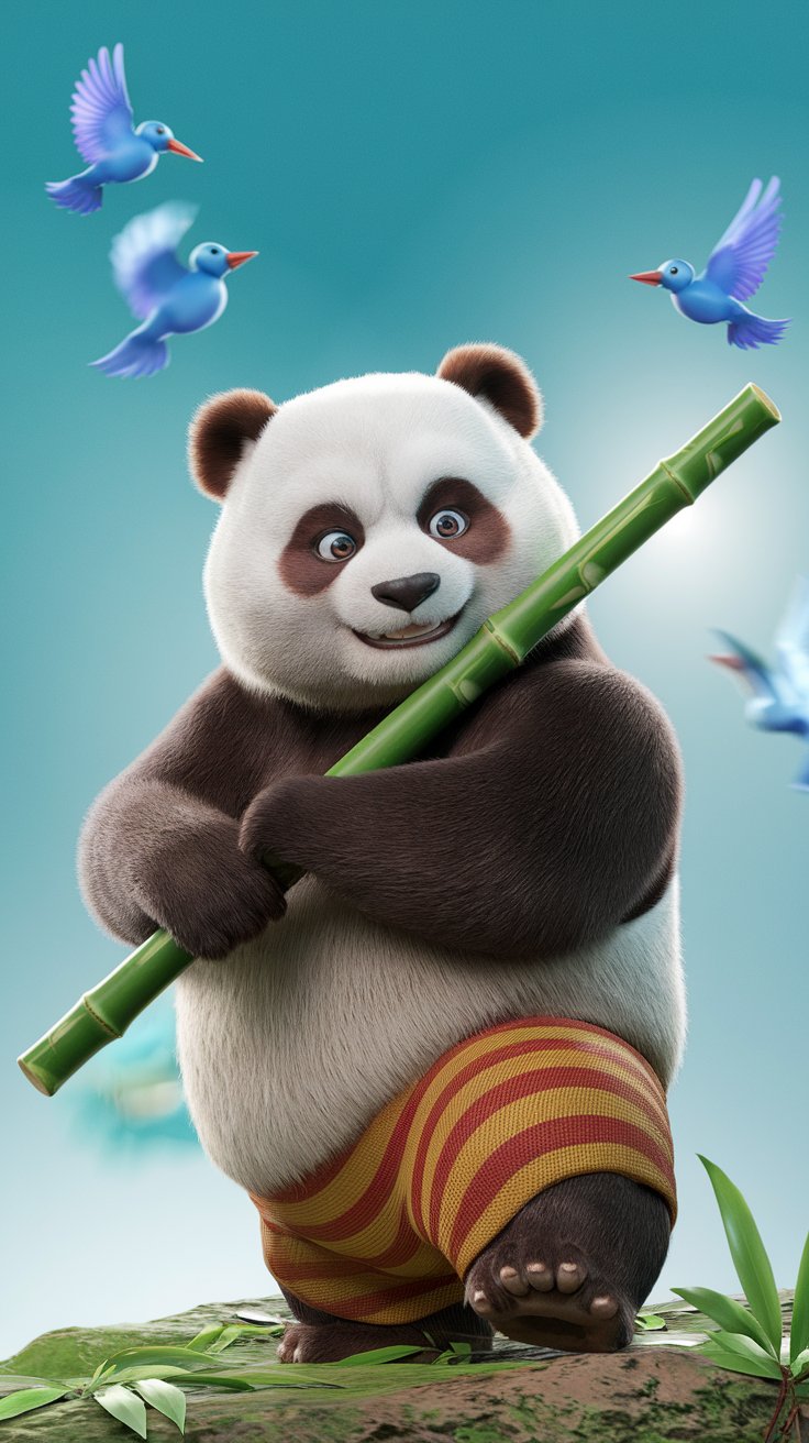 Find the cutest Kung Fu Panda mobile wallpapers here! Bring joy to your phone with vibrant designs of beloved characters. Start downloading now!