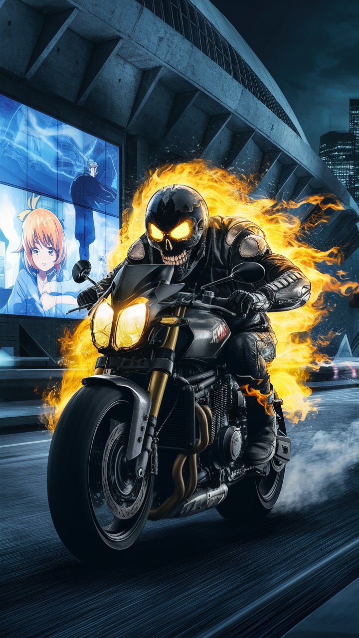 Get your hands on unique Ghost Rider comic wallpapers! Transform your desktop or mobile with dynamic artwork that captures the essence of this fiery legend.