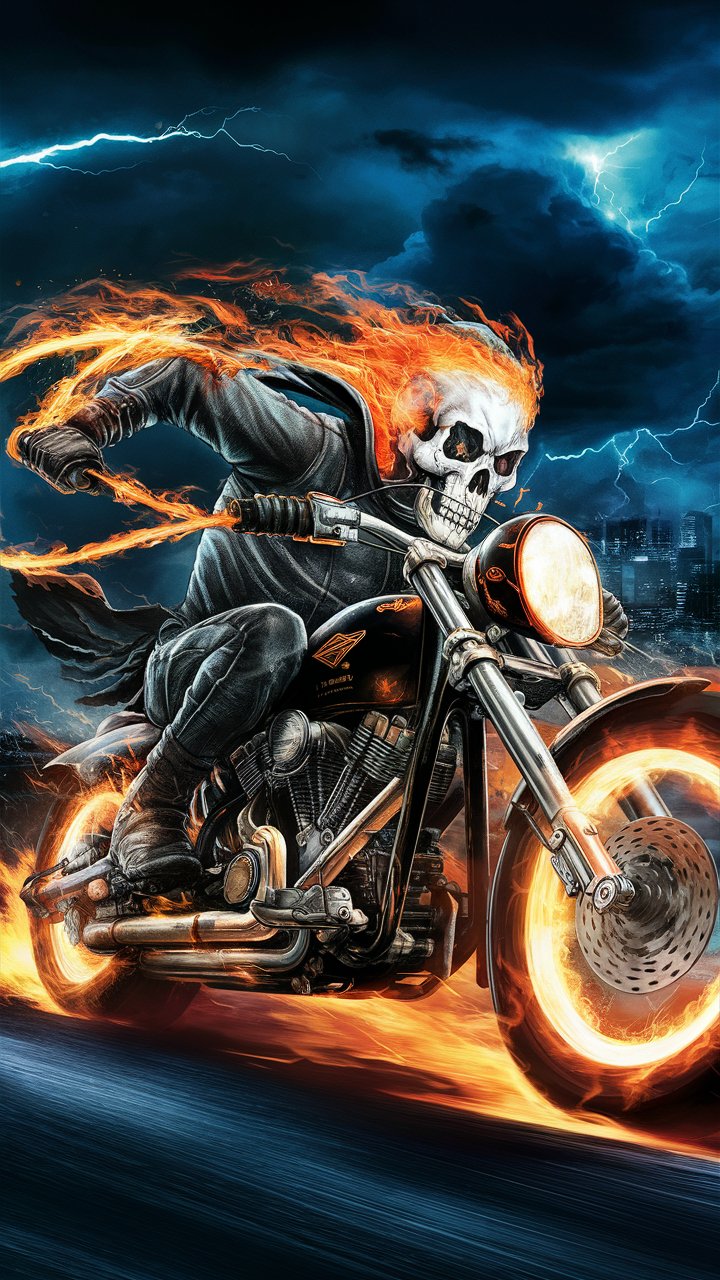 Explore stunning Ghost Rider comic wallpapers! Customize your devices with epic art featuring your favorite character. Perfect for every fan!