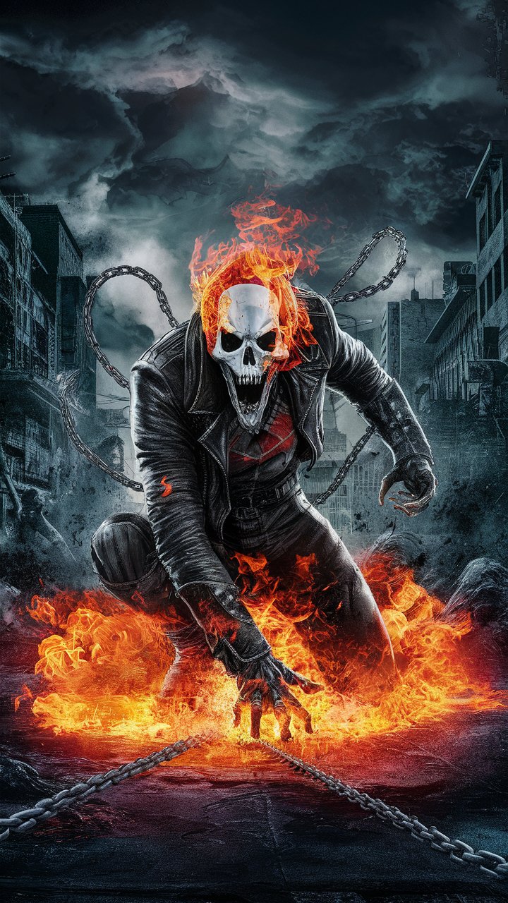 Discover stunning Ghost Rider comic wallpapers for your devices. Bring the fiery spirit of the superhero into your space with high-quality images.