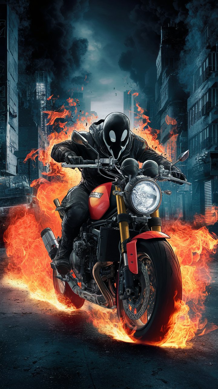 Explore our collection of Ghost Rider comic wallpapers. Perfect for true fans, these images will ignite your screen with action and vivid artwork!