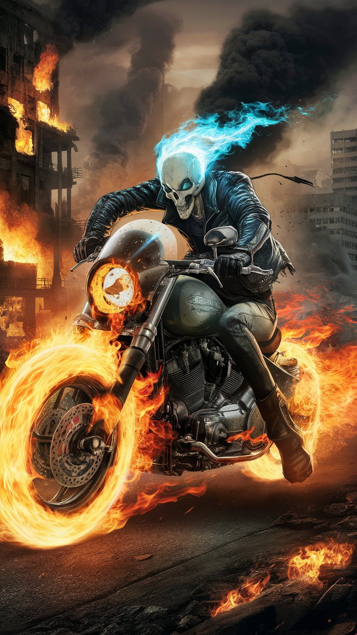 Bring your screens to life with Ghost Rider comic wallpapers! Explore a collection filled with action-packed designs and fiery visuals for every fan.