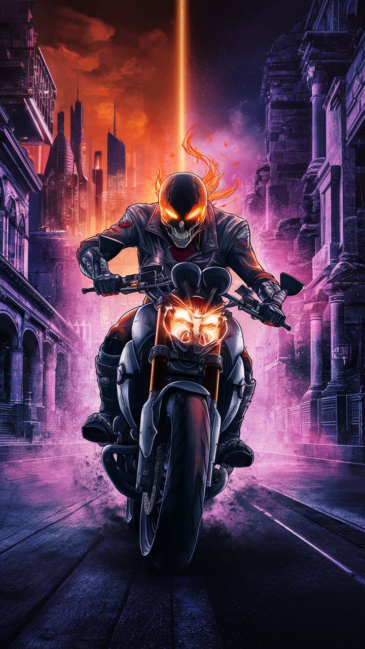 Browse our collection of Ghost Rider comic wallpapers! Transform your screens with dynamic artwork featuring your favorite anti-hero in stunning detail.