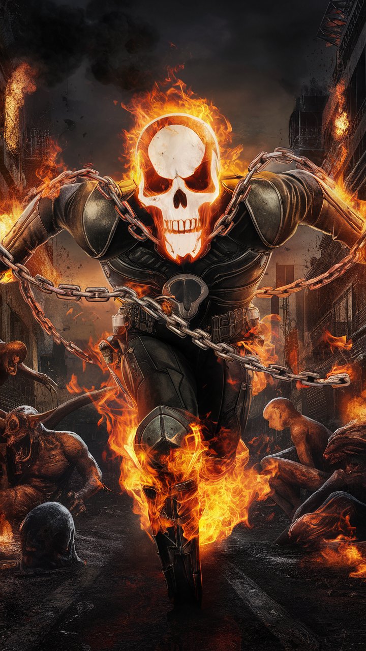 Discover stunning Ghost Rider comic wallpapers! Immerse yourself in epic art and choose from a variety of designs to enhance your collection today.