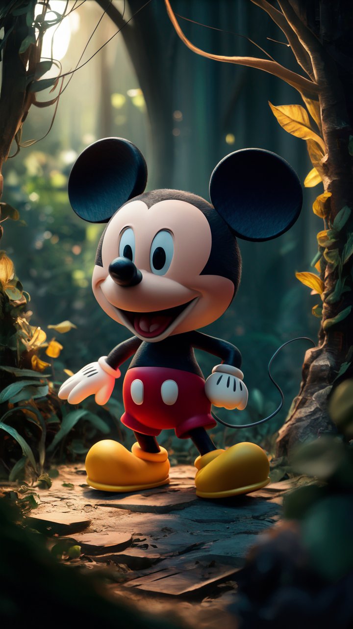 Playful Mickey Mouse Wallpapers for Your Phone
