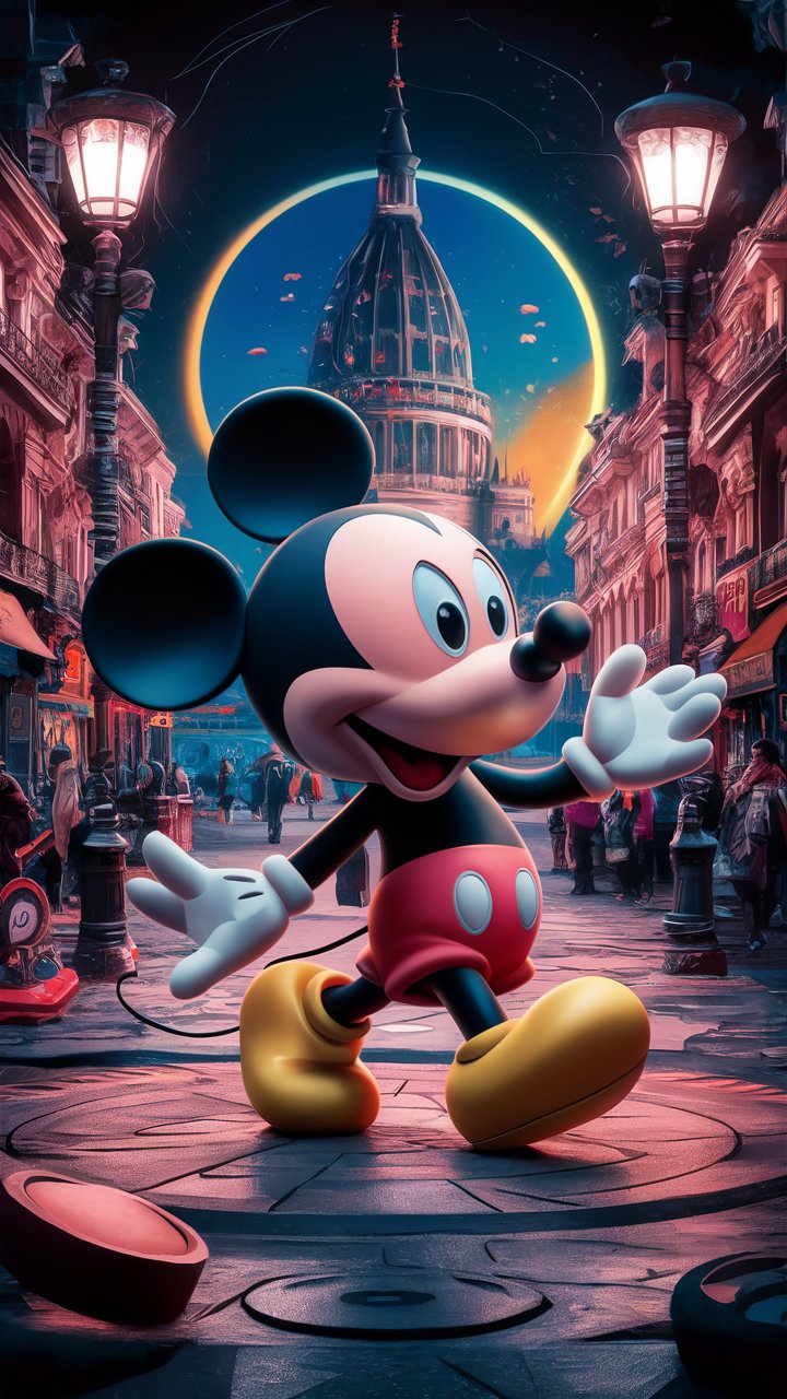 Discover a collection of vibrant Mickey Mouse mobile wallpapers. Bring your favorite Disney character to your phone screen and enjoy daily magic!