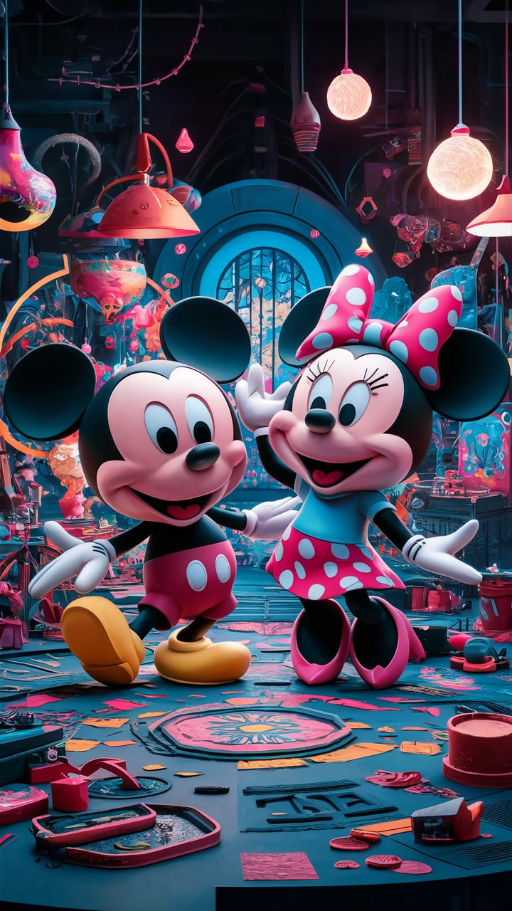 Bring joy to your walls with Mickey Mouse wallpaper! Explore a variety of vibrant designs that celebrate the magic of Disney in your home.