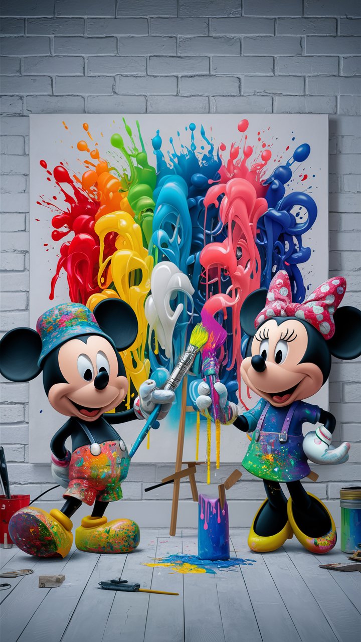Transform your room with Mickey Mouse wallpaper! Browse our collection of playful designs and let your love for this classic character shine through.