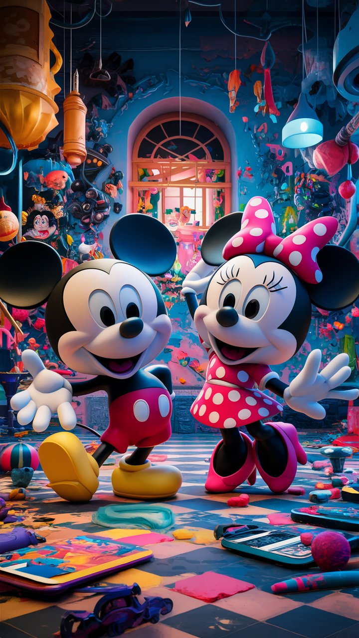 Discover a variety of Mickey Mouse wallpaper designs for every room! Transform your space with fun, colorful, and playful Mickey Mouse themes.
