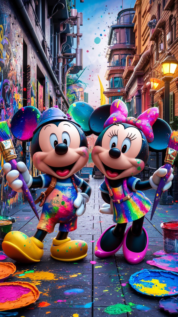 mickey mouse wallpaper 64 - Little Nimo AI Explore a fun collection of Mickey Mouse wallpaper styles to brighten your home. Ideal for Disney lovers, add a playful touch to your decor today!