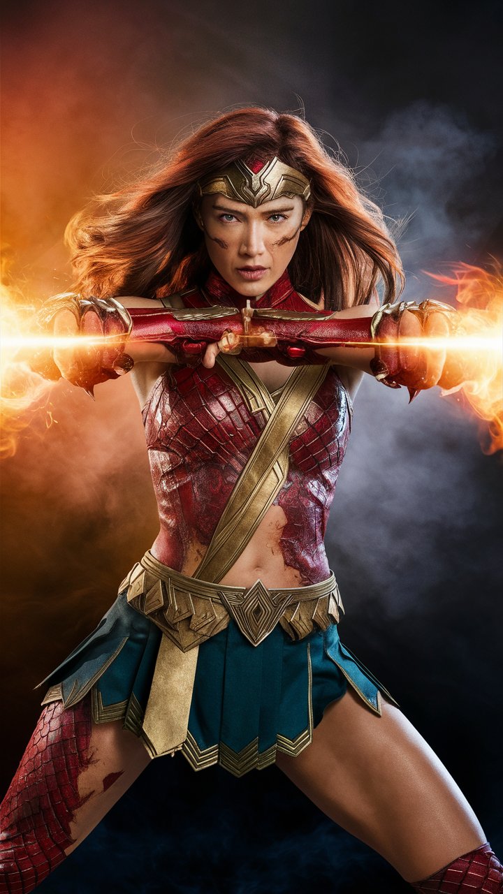 Find the best Wonder Woman Marvel iPhone wallpapers here! Brighten up your screen with beautiful art that showcases the power of your favorite hero!