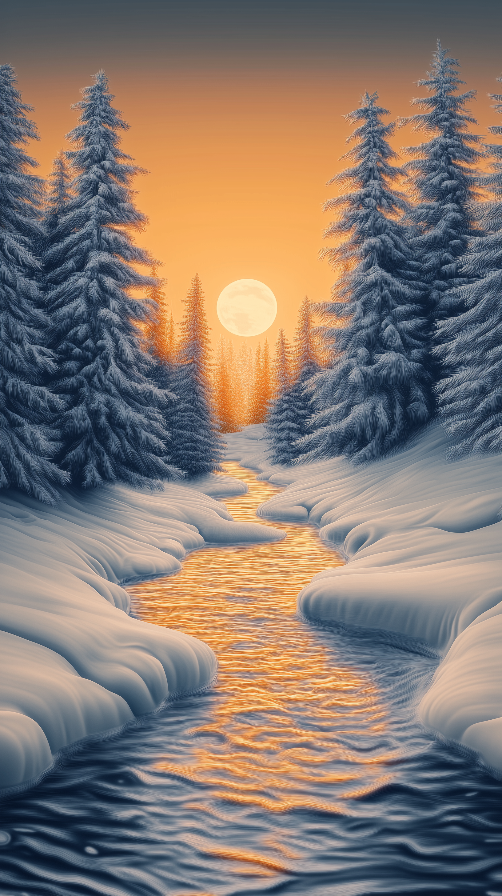 winter wallpaper for iphone 11 - Little Nimo AI winter wallpaper for iphone created by Littlenimo ai