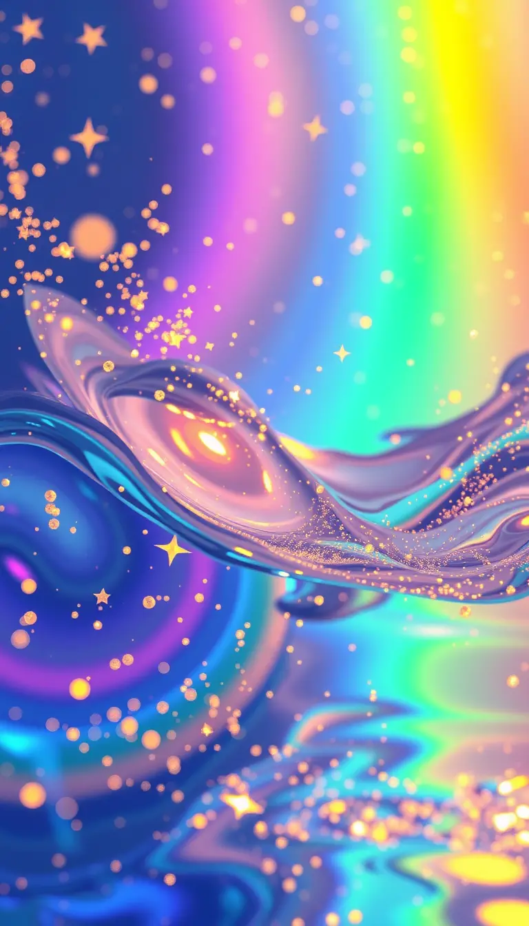 3d Colors Water Wallpaper