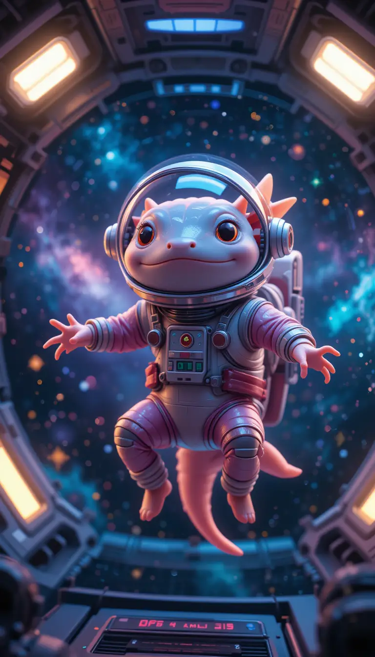 3d Cute animal 4K Wallpaper