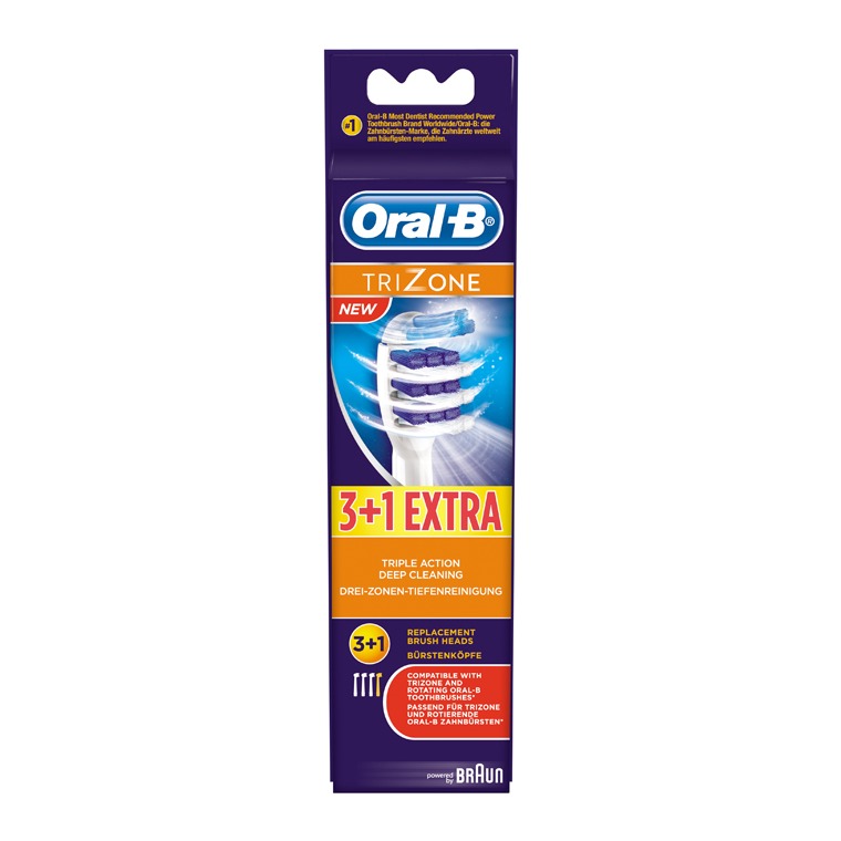 Oral B Opzetborstel Trizone EB30 3+1