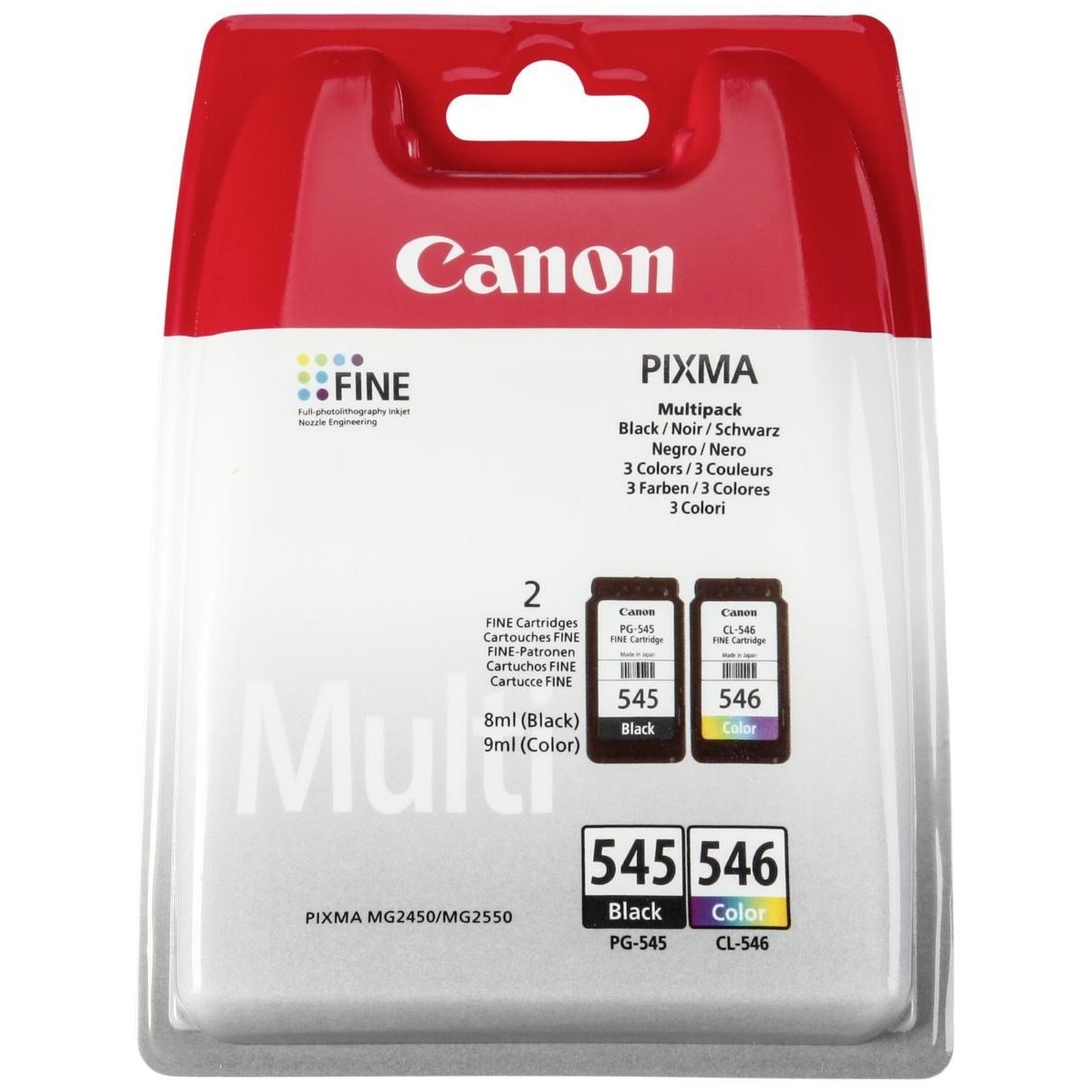 Telefoonleader - Canon PG545CL546MULTI Telefoonleader - Canon PG545CL546MULTI
