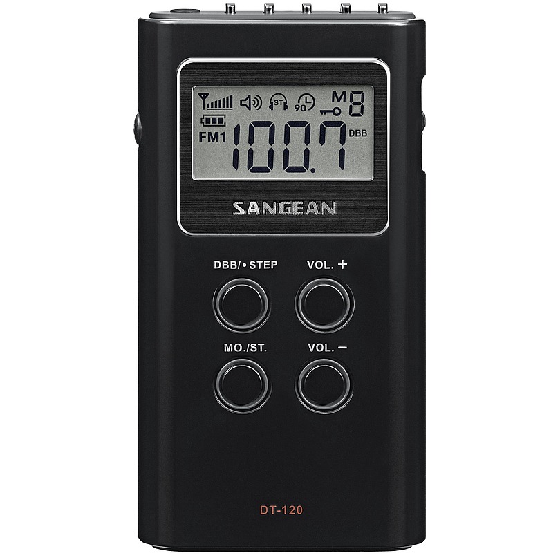 Sangean DT120 Zwart