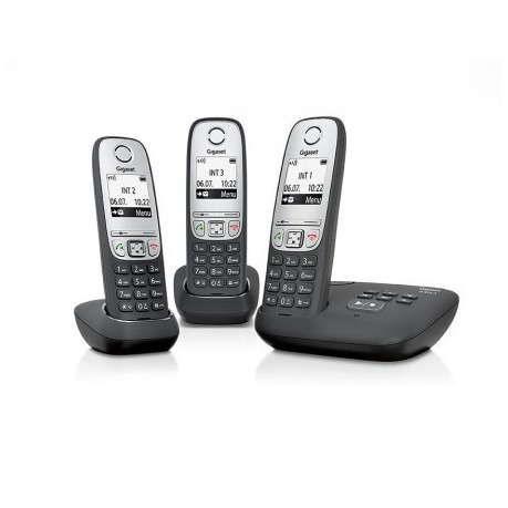 Telefoonleader - Gigaset A415A TRIO zwart