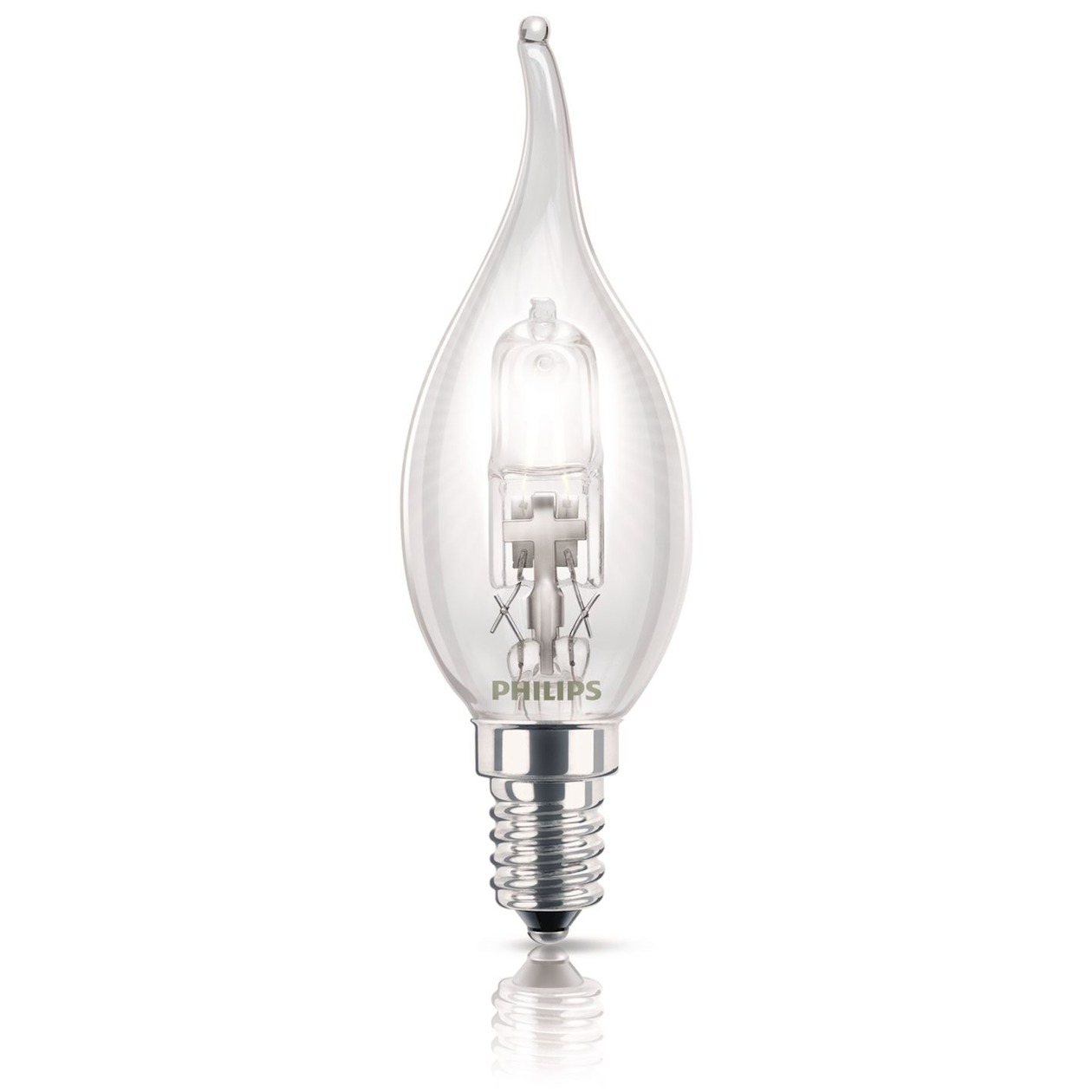 Philips Eco-halogeenlamp E14 18W 204Lm kaars met tip