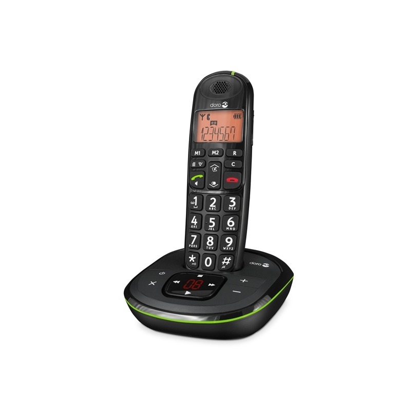 Telefoonleader - Doro PhoneEasy 105WR zwart