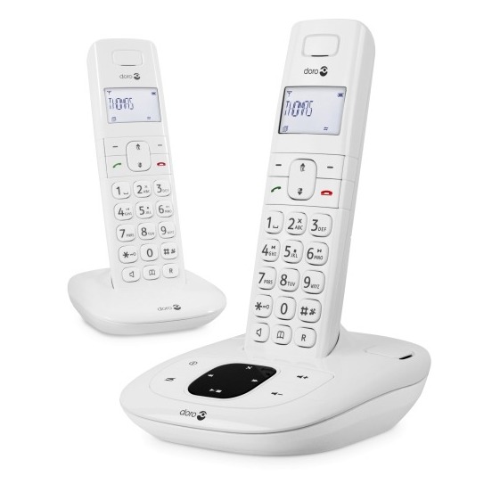 Telefoonleader - Doro Comfort 1015 Duo wit