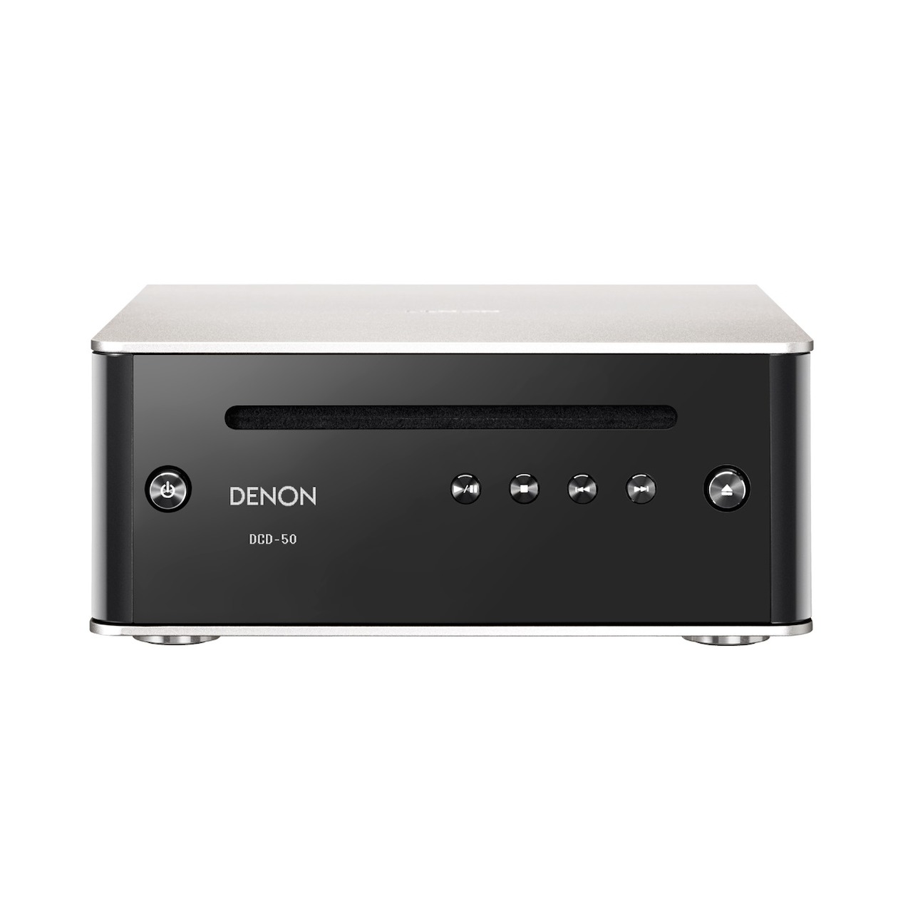 Telefoonleader - Denon DCD-50 zilver