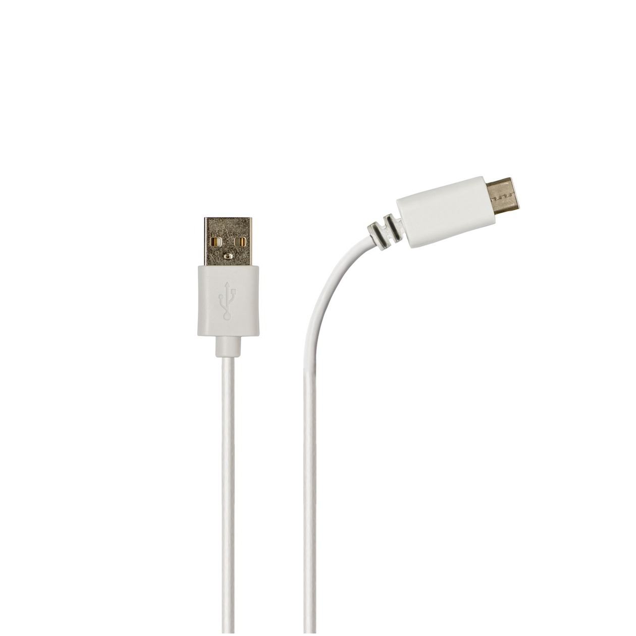 Azuri USB 3.0 naar USB-C datakabel wit