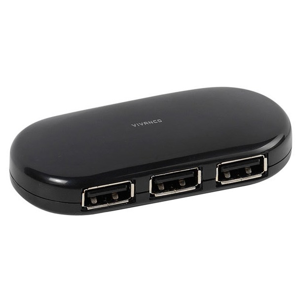 Telefoonleader - Vivanco 4 poorts USB hub