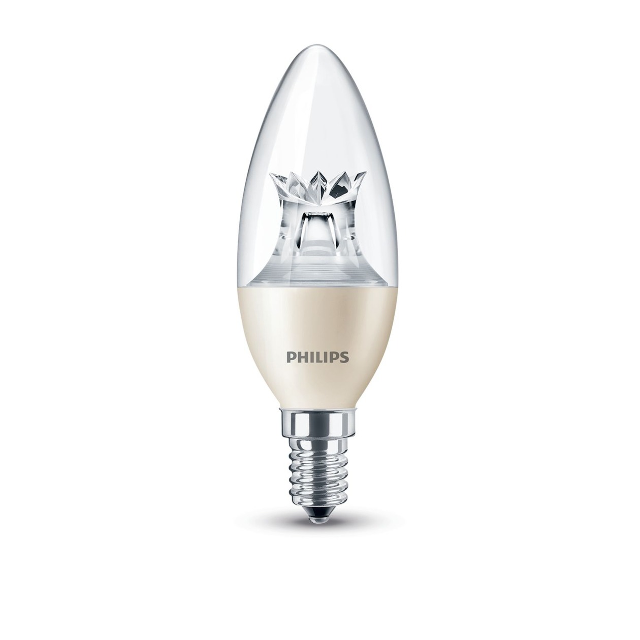 Telefoonleader - Philips LED lamp E14 4W 250Lm kaars helder dimbaar