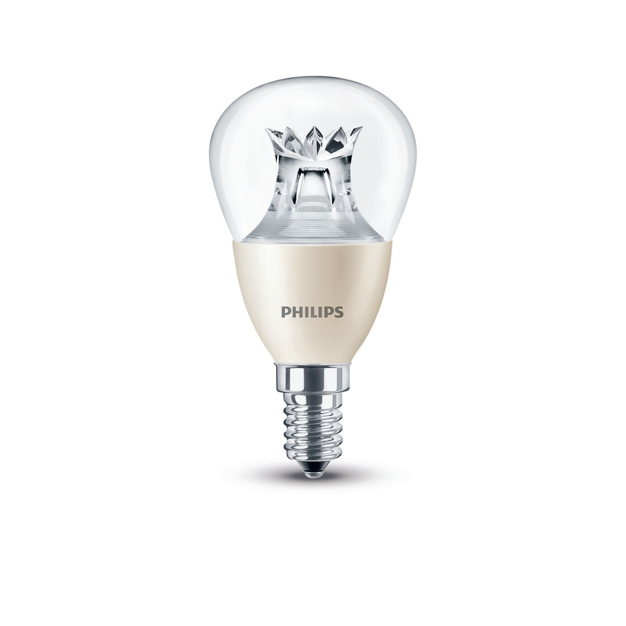 Telefoonleader - Philips LED lamp E14 6W 470Lm kogel helder dimbaar