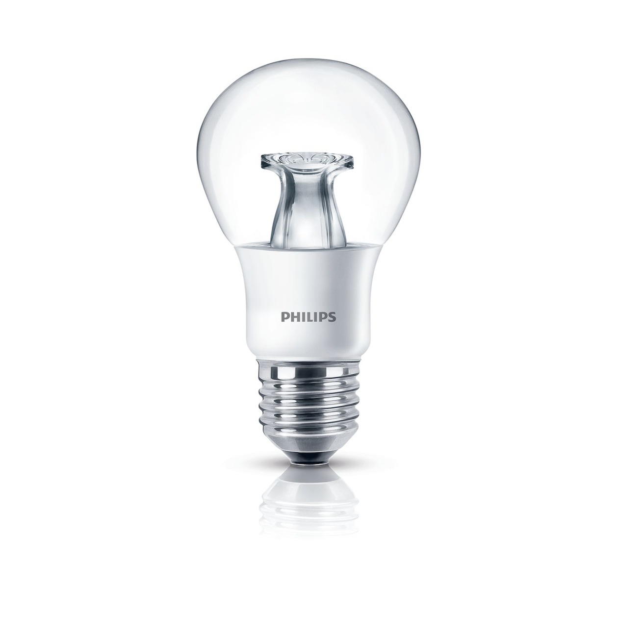 Telefoonleader - Philips LED lamp E27 6W 470Lm peer helder dimbaar