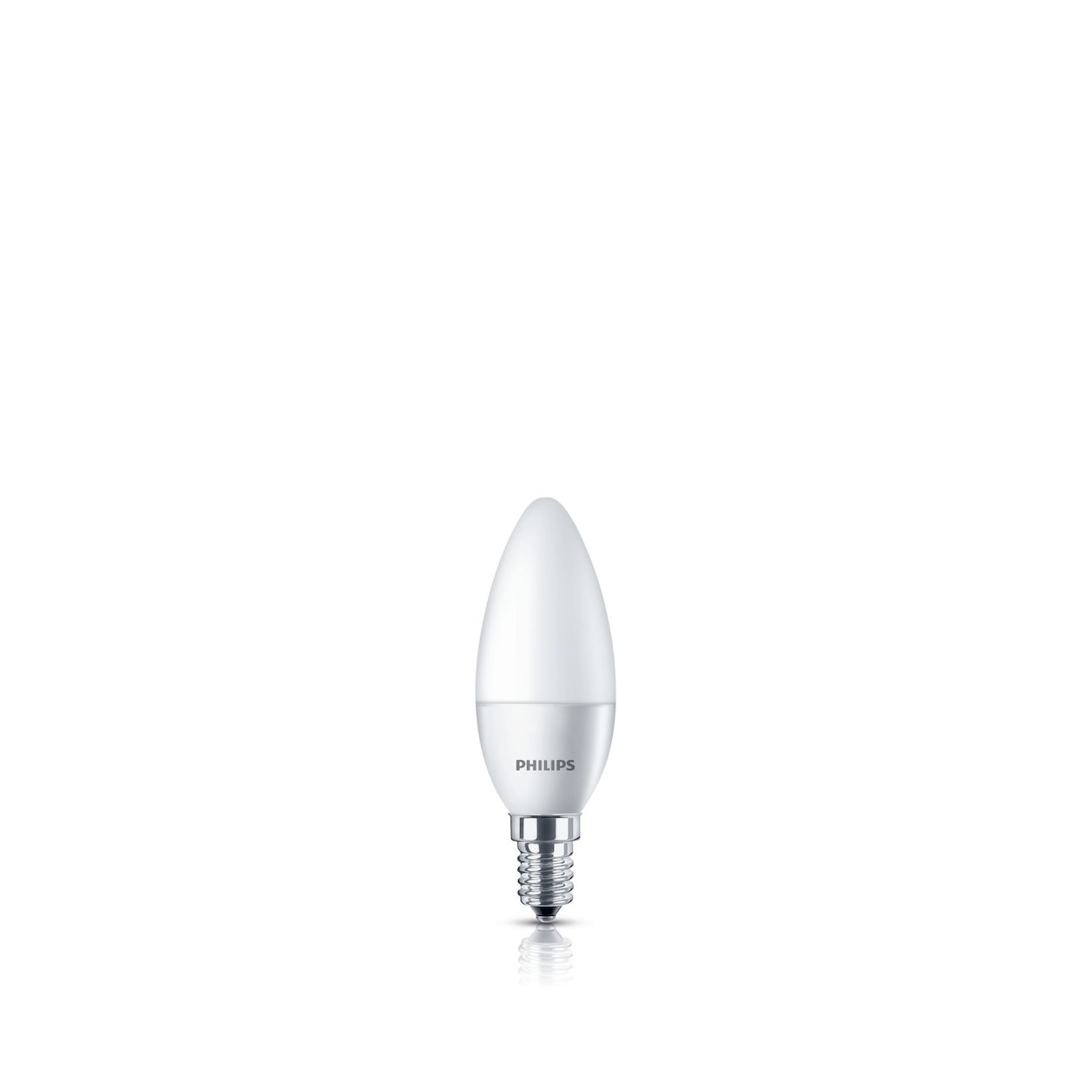 Telefoonleader - Philips LED lamp E4 4W 250Lm kaars mat 2 stuks