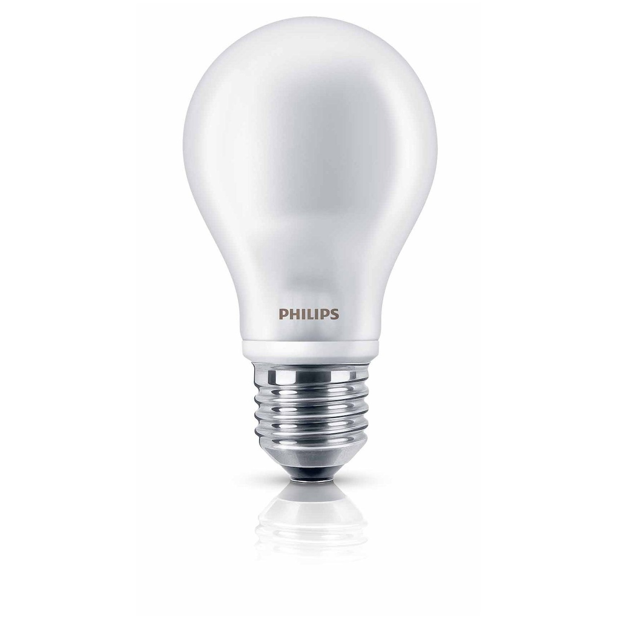 Telefoonleader - Philips LED lamp E27 6W 470Lm classic mat 2 stuks