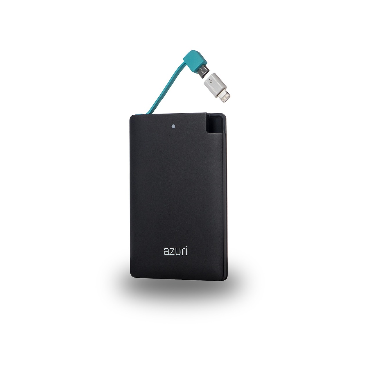 Telefoonleader - Azuri Powerbank Slim 2.600 mAh zwart