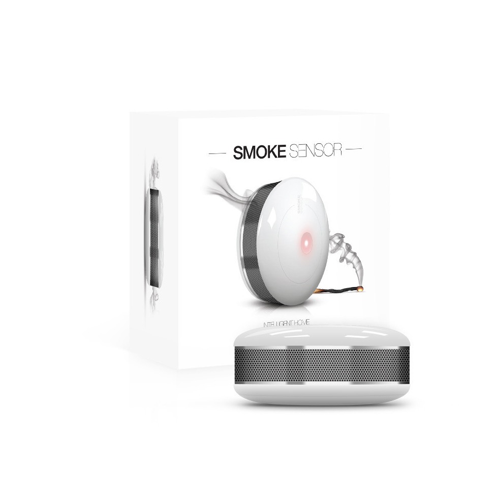 Telefoonleader - Fibaro Smoke Sensor 2 wit