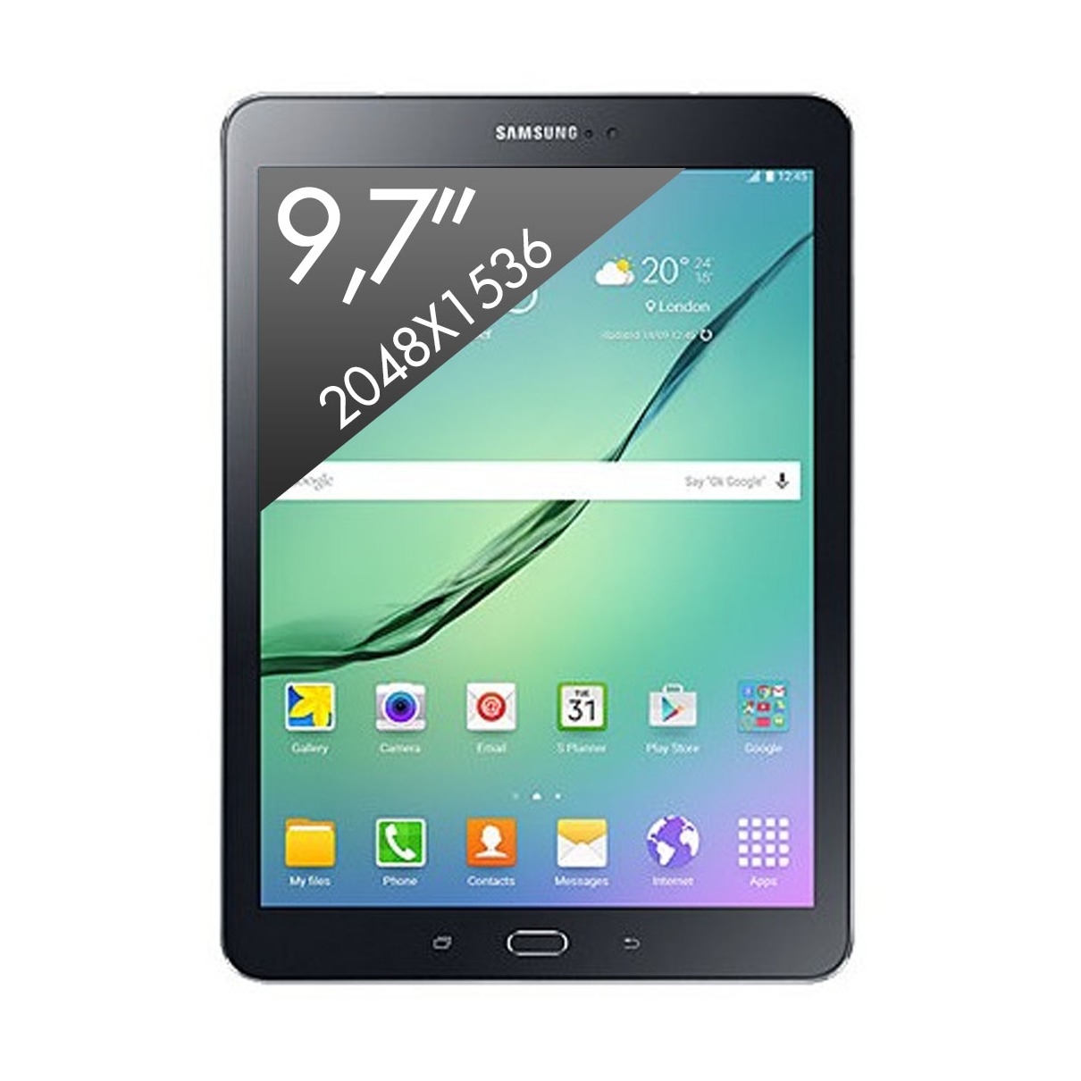 Telefoonleader - Samsung Galaxy Tab S2 9.7 VE 4G (2016) zwart