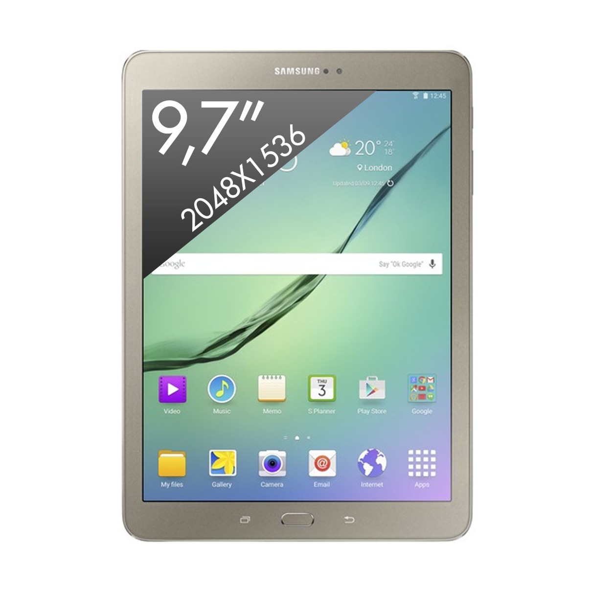 Samsung Galaxy Tab S2 9.7 VE (2016) goud