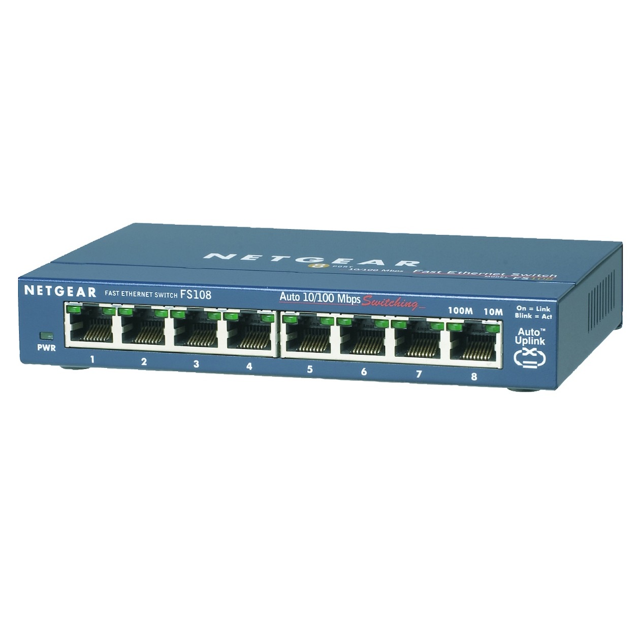 Telefoonleader - Netgear FS108-300PES