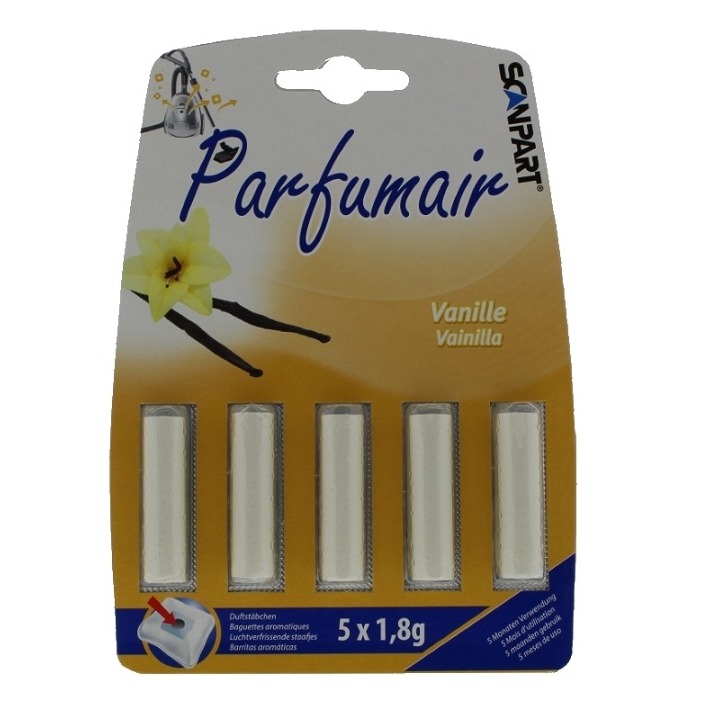 Telefoonleader - Scanpart Parfumair geursticks vanille 5 stuks