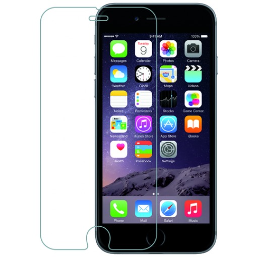 Telefoonleader - Azuri Tempered Glass Screen Protector voor Apple iPhone 7/8 transparant