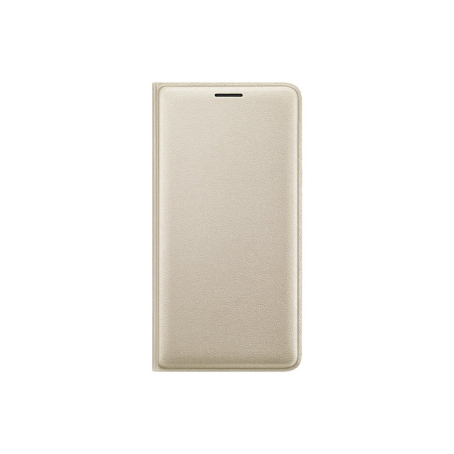 Samsung Flip Wallet Cover - voor Galaxy J3 goud